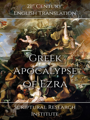 cover image of Greek Apocalypse of Ezra